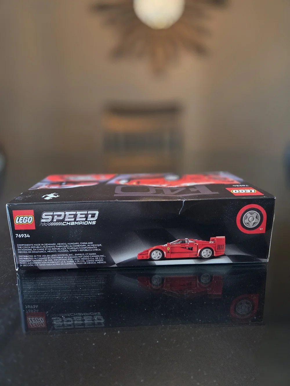 LEGO Speed Champions Ferrari F40 - Red - Picture 6 of 6